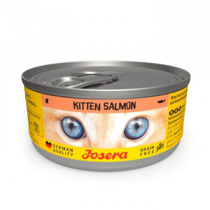 JOSERA CAT KITTEN SALMON konservi kaķēniem Lasis 85g